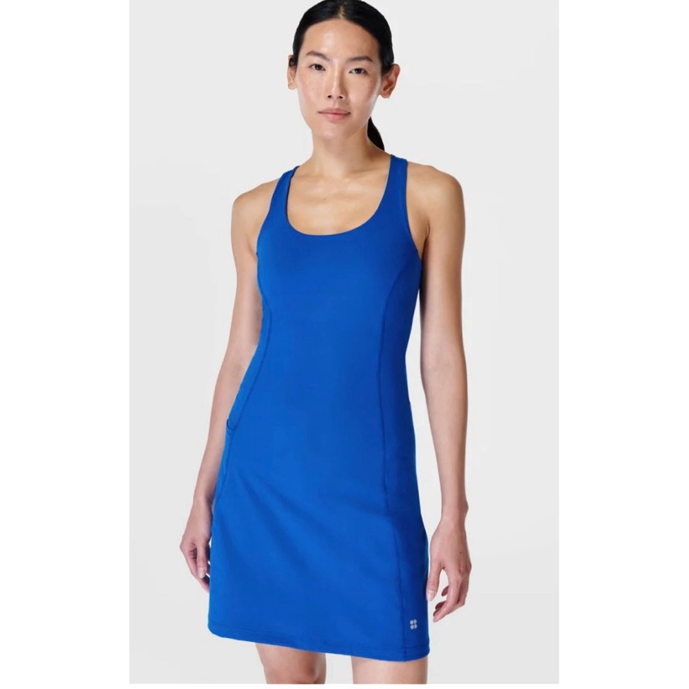 NEW Sweaty Betty Power Workout Dress Blue XL